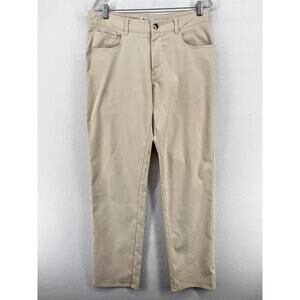 PETER MILLAR Pants Mens 34x32 EB66 5 Pocket Golf Performance Stretch Chino Beige